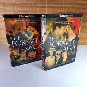 The Forsyte Saga Series 1 (DVD 2002 3-Disc Set) Series 2 (DVD 2003 2 Disk Set)